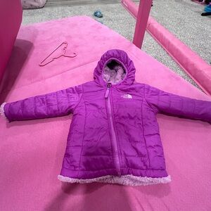 Kids Purple Hooded Jacket